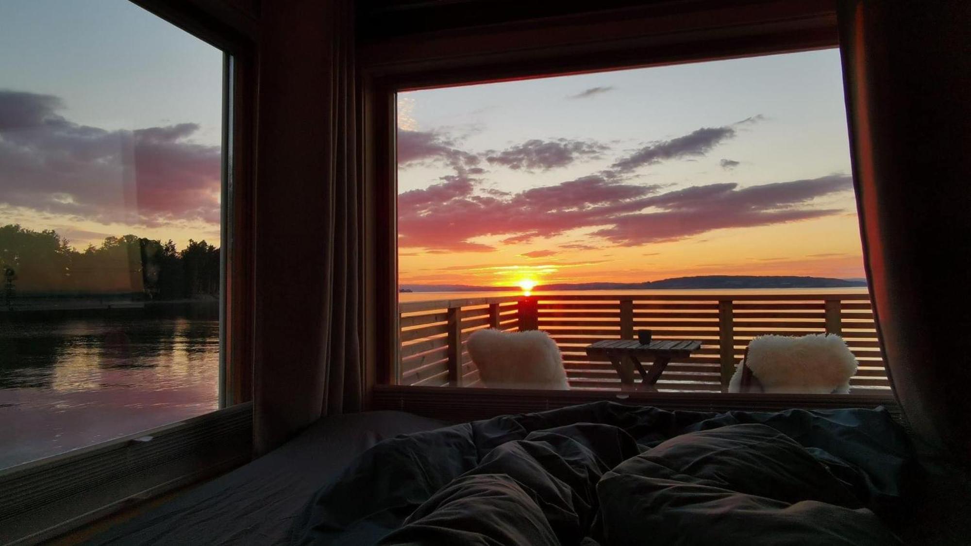 Idylliske Evjua Ved Mjosa Hotel Skreia Luaran gambar