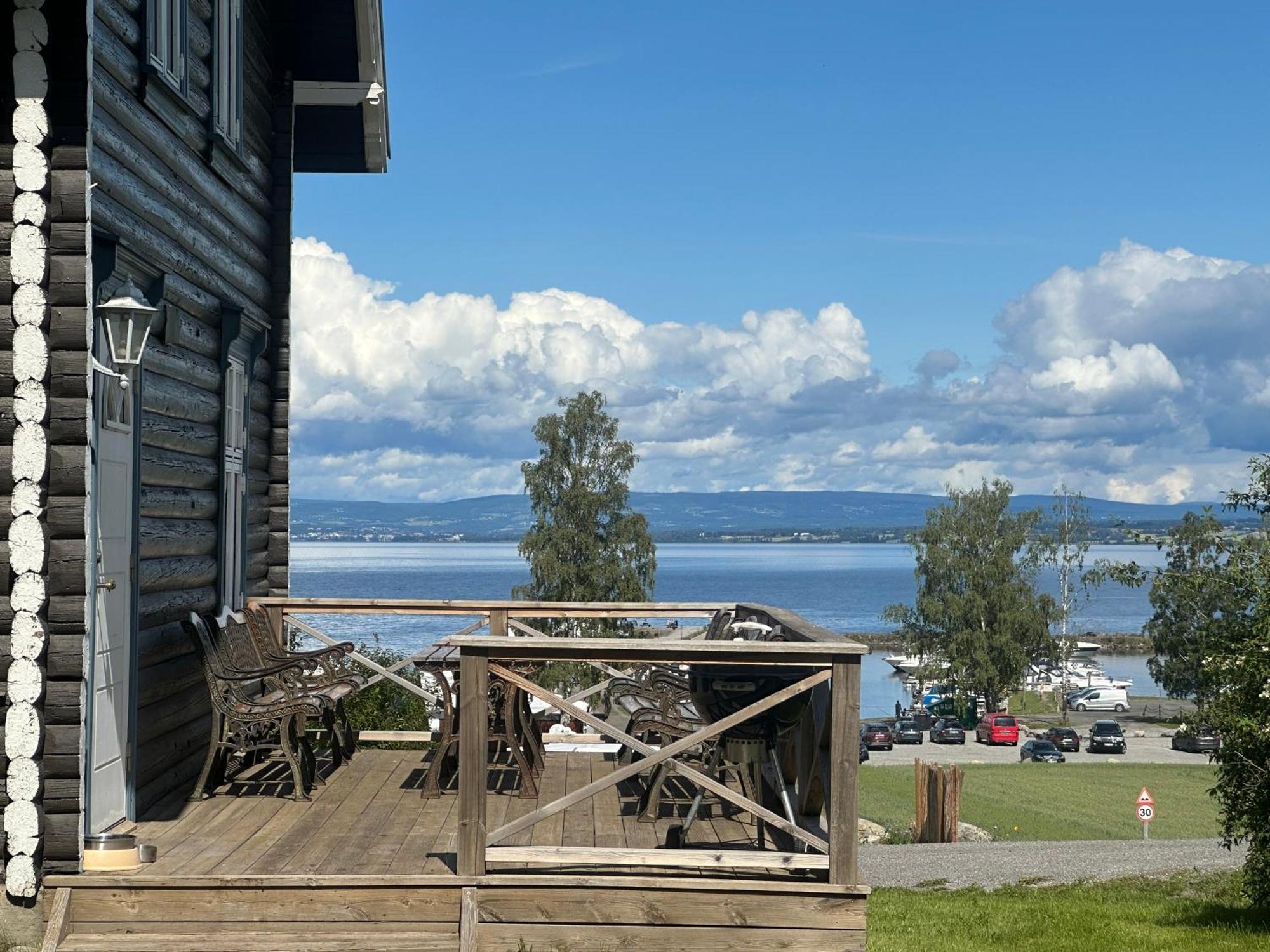 Idylliske Evjua Ved Mjosa Hotel Skreia Luaran gambar