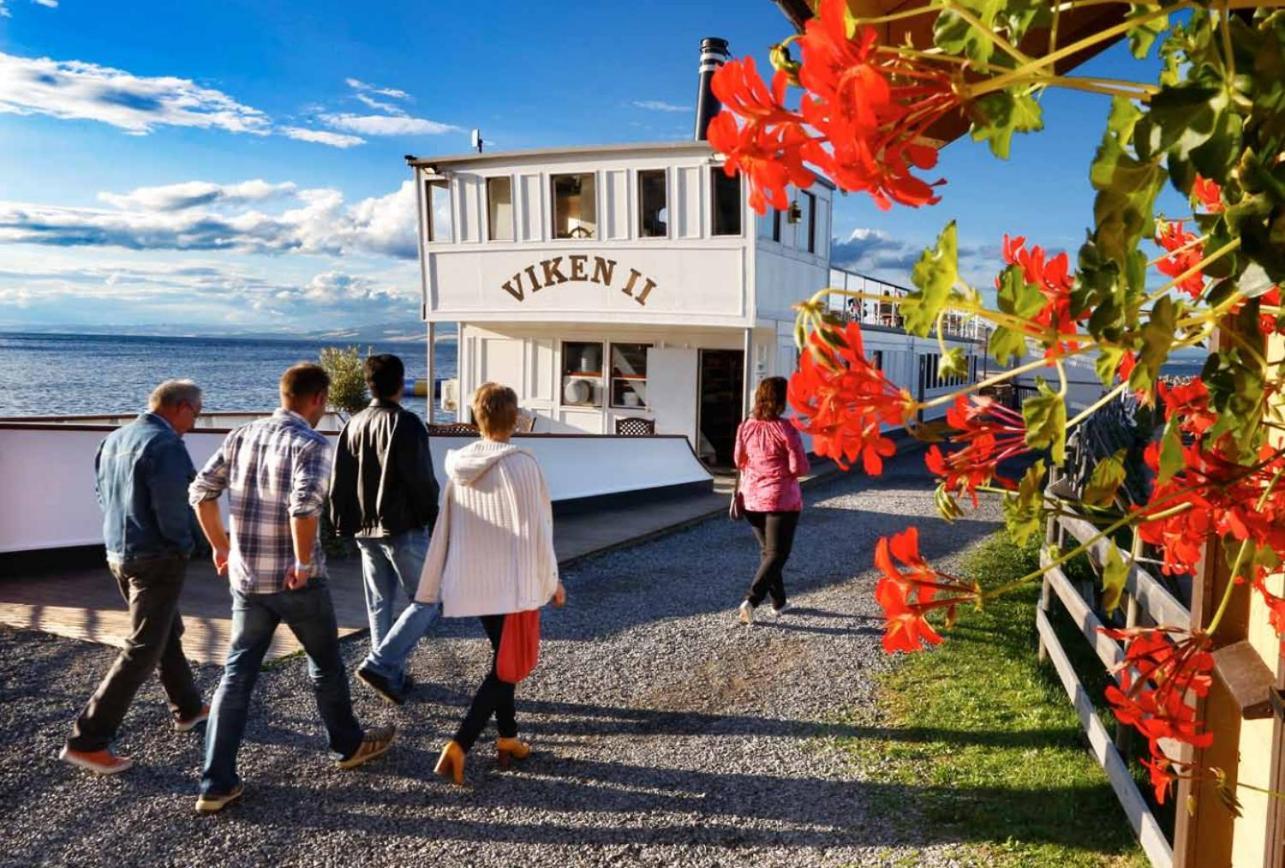 Idylliske Evjua Ved Mjosa Hotel Skreia Luaran gambar