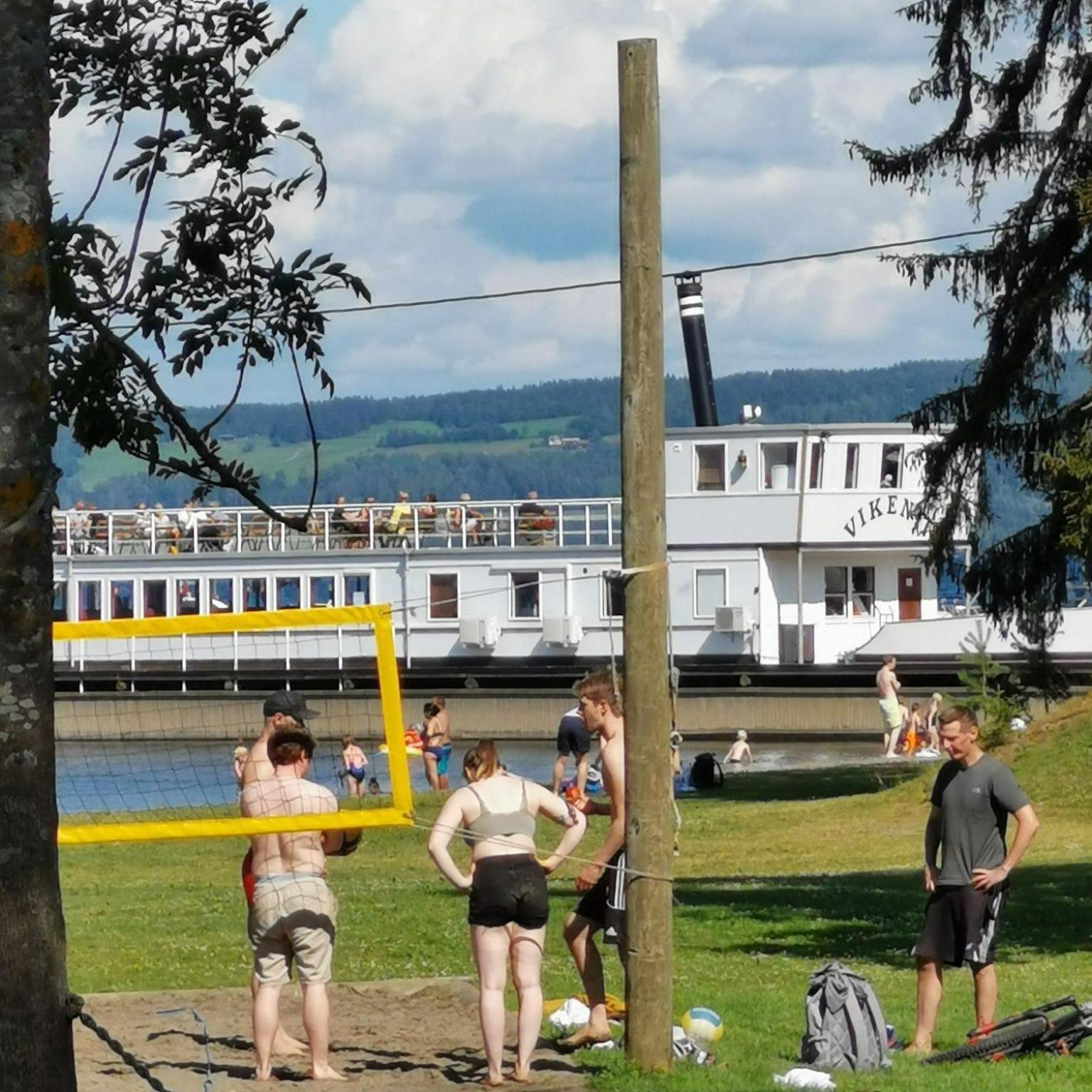 Idylliske Evjua Ved Mjosa Hotel Skreia Luaran gambar