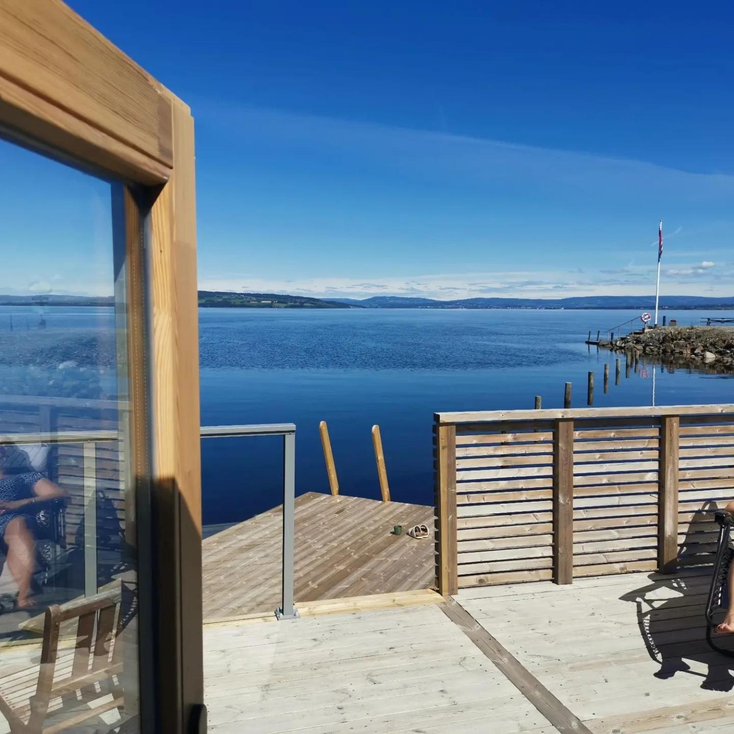 Idylliske Evjua Ved Mjosa Hotel Skreia Luaran gambar