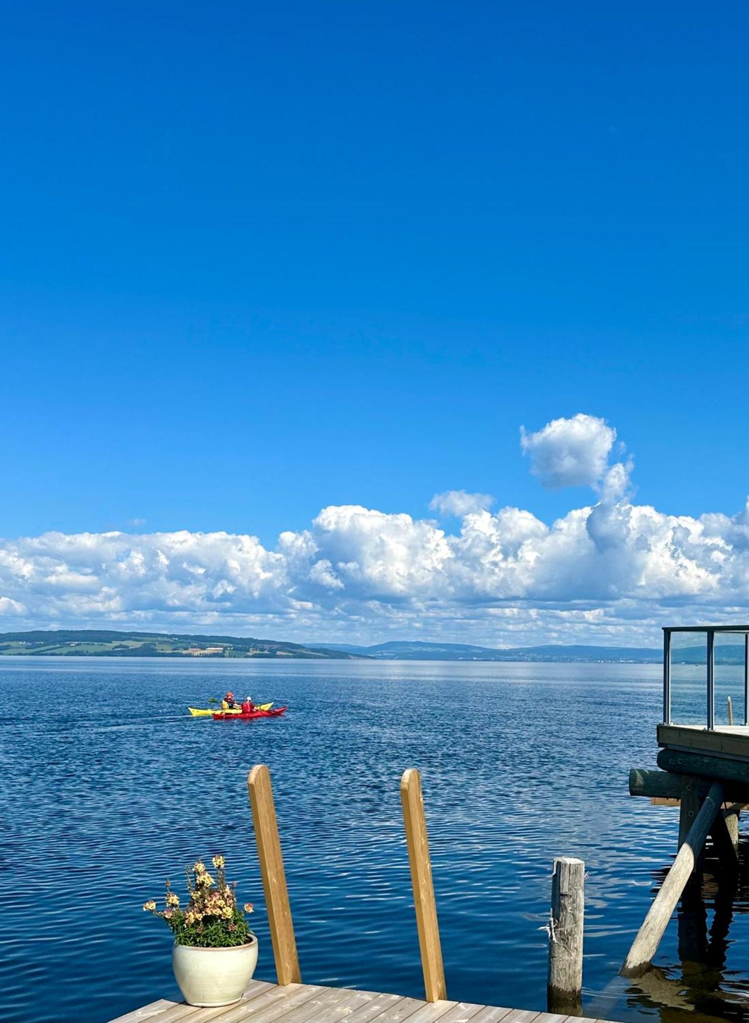 Idylliske Evjua Ved Mjosa Hotel Skreia Luaran gambar