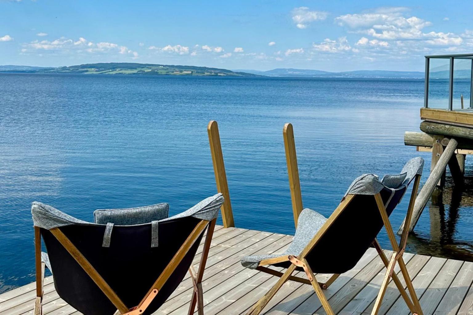 Idylliske Evjua Ved Mjosa Hotel Skreia Luaran gambar