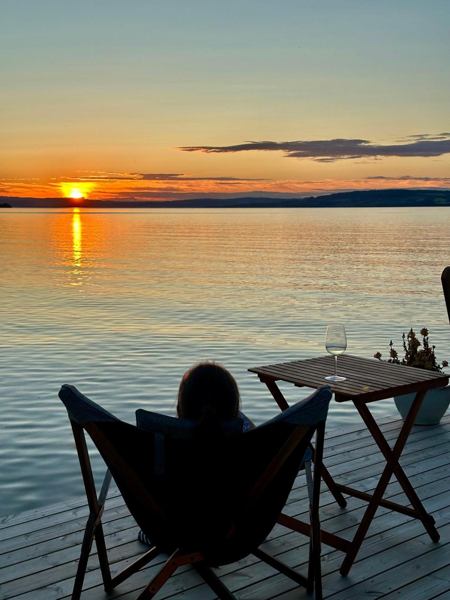 Idylliske Evjua Ved Mjosa Hotel Skreia Luaran gambar