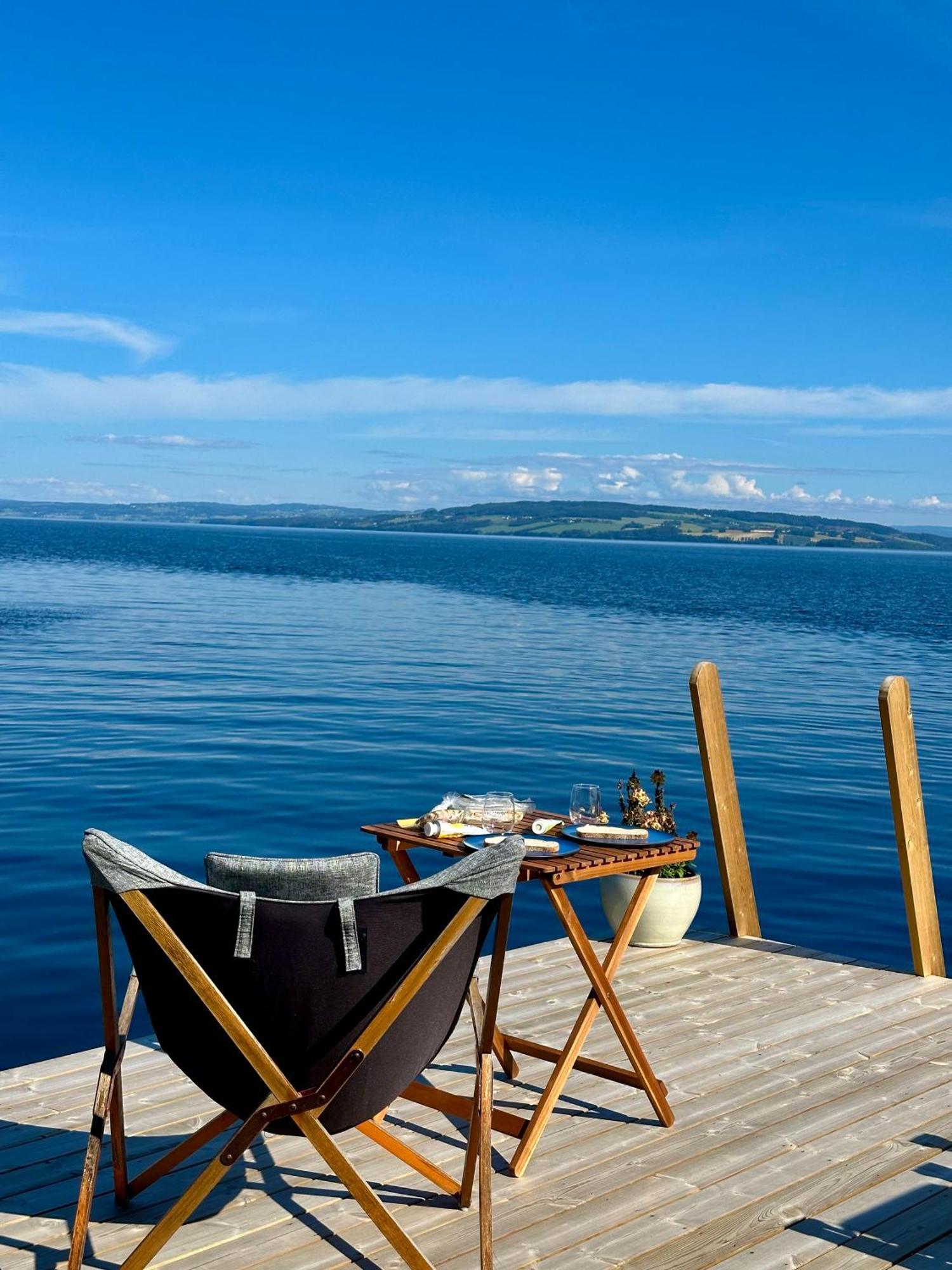 Idylliske Evjua Ved Mjosa Hotel Skreia Luaran gambar